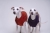 top polarowy dla charta, na zdjeciu dwa whippety w topach polarowych